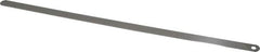 Starrett - 0.027 Inch Thick x 1/2 Inch Wide x 12 Inch Leaf Length, Parallel Feeler Gage - Tempered Steel - Strong Tooling