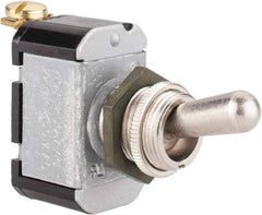 Eaton Cutler-Hammer - SPST Heavy Duty Off-On Toggle Switch - Screw Terminal, Bat Handle Actuator, 1/2 hp at 50 VAC hp, 125/250 VAC & 28 VDC - Strong Tooling