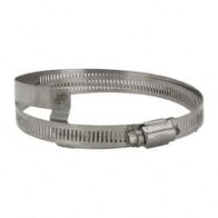 Hi-Tech Duravent - Stainless Steel Hose Clamp - 1/2" Wide x 0.02" Thick, 4-1/4" Hose, 2-3/4 to 4-5/8" Diam - Strong Tooling