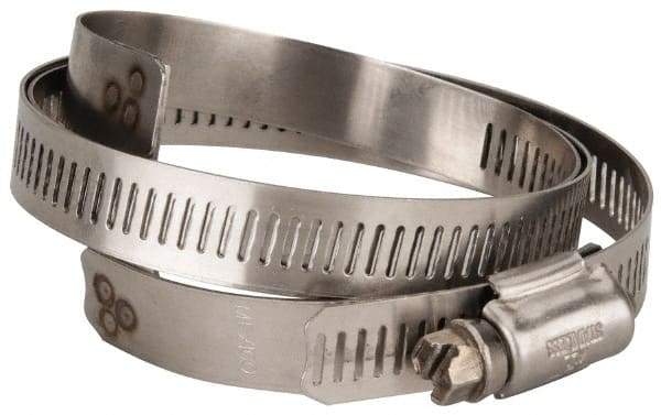 Hi-Tech Duravent - Stainless Steel Hose Clamp - 1/2" Wide x 0.02" Thick, 5-1/4" Hose, 3-1/4 to 5-5/8" Diam - Strong Tooling