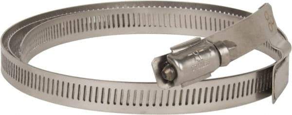 Hi-Tech Duravent - Stainless Steel Hose Clamp - 1/2" Wide x 0.02" Thick, 10" Hose, 9-1/4 to 10-5/8" Diam - Strong Tooling