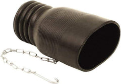 Hi-Tech Duravent - 3" ID Custom EPDM Twin Tailpipe Adapter - 8" Long - Strong Tooling