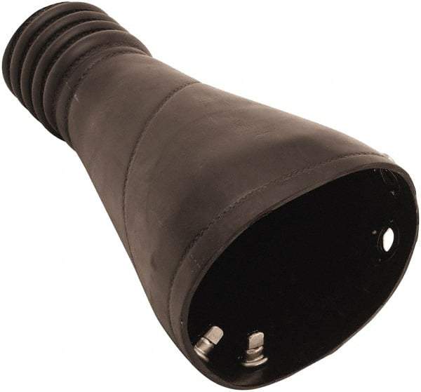 Hi-Tech Duravent - Custom EPDM Universal Adapter - 8" Long, Oval ID Range - Strong Tooling