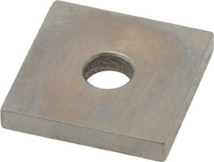 Mitutoyo - 0.15" Square Steel Gage Block - Accuracy Grade 0, Includes Certificate of Inspection - Strong Tooling