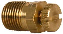 Eaton - Steel Air Vent Drain Cock & Shutoff Valve - 1/8 Thread, 150 Max psi - Strong Tooling