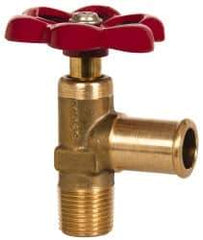 Eaton - 5/8" Pipe, Steel Shutoff Drain Cock & Shutoff Valve - 3/8 Thread, 150 Max psi - Strong Tooling