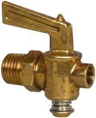 Eaton - Steel Ground Plug Drain Drain Cock & Shutoff Valve - 1/4 Thread, 30 Max psi - Strong Tooling