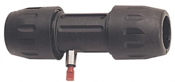 Transair - 1-1/2" ID, Air Hose Union with Vent - 232 Max psi, 8-1/8" Long, Plastic - Strong Tooling