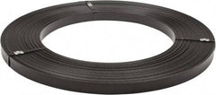 Made in USA - 851' Long x 1-1/4" Wide, Ribbon Wound Coil Steel Strapping - 5,250 Lb Capacity, 0.029" Thick - Strong Tooling