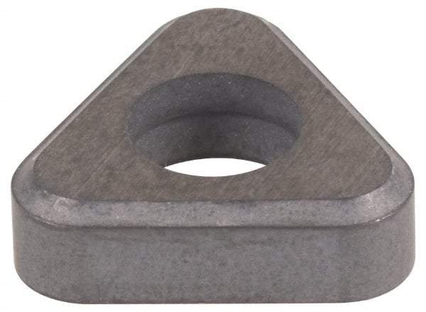 Made in USA - 1/2" Inscribed Circle, Triangle Shim for Indexables - Carbide, 3/16" Thick, ITSN Shim Style, Negative Rake - Strong Tooling