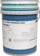 Master Fluid Solutions - Trim SOL, 5 Gal Pail Cutting & Grinding Fluid - Water Soluble, For Grinding, Turning - Strong Tooling