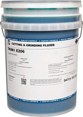 Master Fluid Solutions - Trim E206, 5 Gal Pail Cutting & Grinding Fluid - Water Soluble, For Gear Hobbing, Heavy-Duty Broaching, High Speed Turning - Strong Tooling