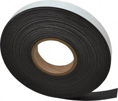 Mag-Mate - 100' Long x 1" Wide x 1/32" Thick Flexible Magnetic Strip - 8 Lb Max Pull Force, 4 Linear Ft/Lb Magnetic Pull Force, Adhesive Back - Strong Tooling