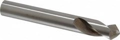 Interstate - 1/2" Body Diam, 90°, 3-3/4" OAL, High Speed Steel Spotting Drill - Strong Tooling