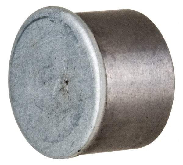 Mag-Mate - 10-32 Thread, 3/4" Diam, 1/2" High, 22 Lb Average Pull Force, Neodymium Rare Earth Pot Magnet - 0.15" Deep Tapped Hole, Steel Pot, Uninsulated - Strong Tooling