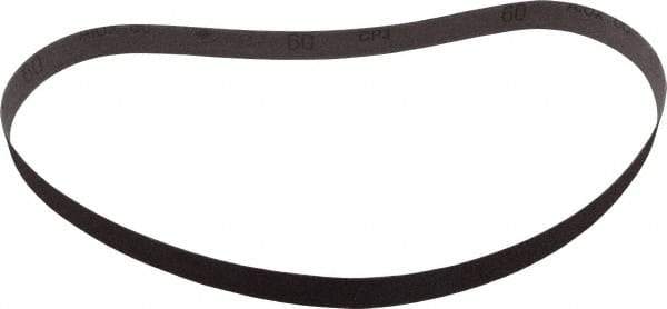 3M - 1" Wide x 42" OAL, 60 Grit, Aluminum Oxide Abrasive Belt - Aluminum Oxide, Medium, Coated, X Weighted Cloth Backing, Series 241D - Strong Tooling