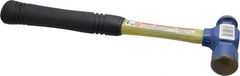 Vaughan Bushnell - 1 Lb Head Ball Pein Hammer - Fiberglass Handle, 12" OAL, Fiberglass with Cushion Grip - Strong Tooling