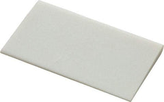 Norton - 3" Long x 1-3/4" Diam x 1/4" Thick, Novaculite Sharpening Stone - Round Edge Slip, Ultra Fine Grade - Strong Tooling