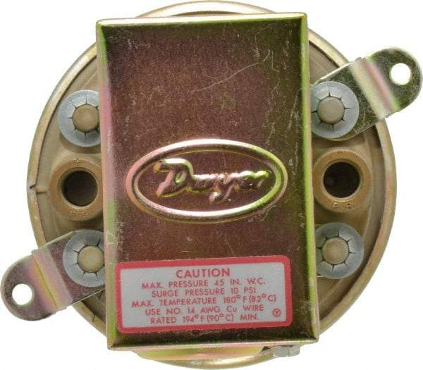 Dwyer - Low Differential Pressure Switch - 1/8 Inch Thread, 10 Maximum PSI, Low Differential Pressure Switches - Strong Tooling