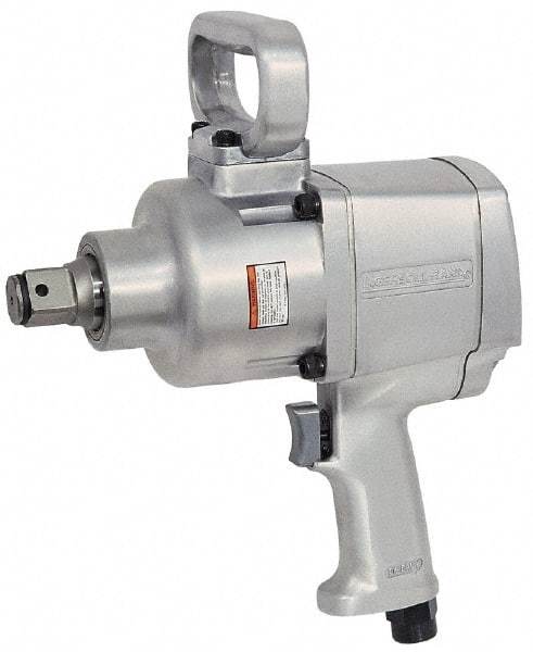 Ingersoll-Rand - 1" Drive, 5,000 RPM, 1,475 Ft/Lb Torque Impact Wrench - Pistol Grip Handle, 830 IPM, 34 CFM, 1/2" NPTF Inlet - Strong Tooling