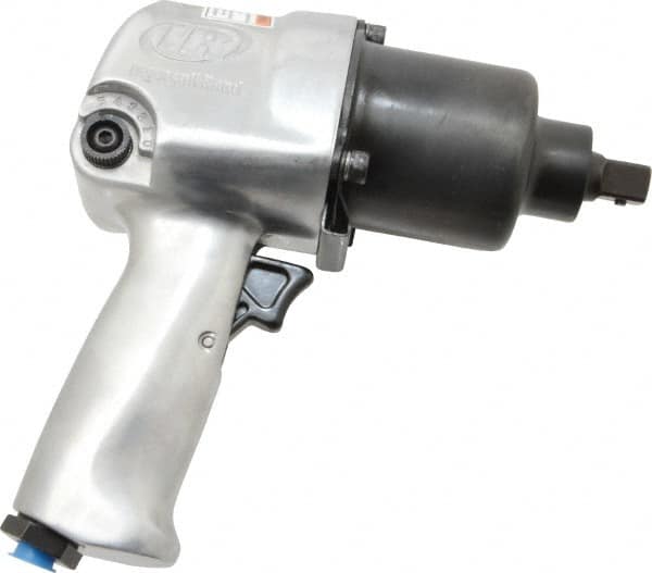 Ingersoll-Rand - 1/2" Drive, 7,750 RPM, 450 Ft/Lb Torque Impact Wrench - Pistol Grip Handle, 1,300 IPM, 26 CFM, 1/4" NPT Inlet - Strong Tooling