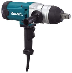 Makita - 1" Drive, 738 Ft/Lb Torque, Pistol Grip Handle, 1,400 RPM, Impact Wrench - 12 Amps, 120 Volts - Strong Tooling