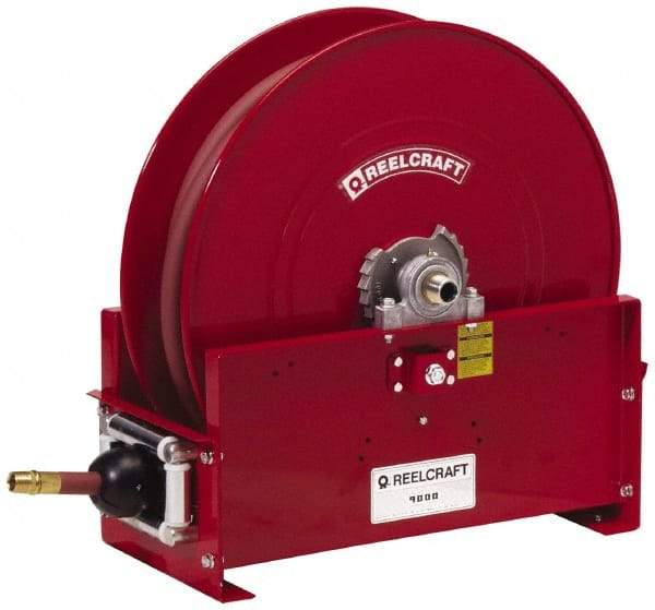 Reelcraft - 75' Spring Retractable Hose Reel - 4,800 psi, Hose Included - Strong Tooling