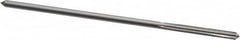 Interstate - 0.121" High Speed Steel Chucking Reamer - Straight Flute, Straight Shank - Strong Tooling