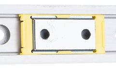 Igus - 500mm OAL x 27mm Overall Width x Self Lubricated Linear Guide Systems - 60mm Between Holes - Strong Tooling