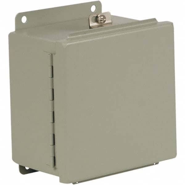 Wiegmann - NEMA 4 Steel Standard Enclosure with Continuous Hinge Cover - Strong Tooling