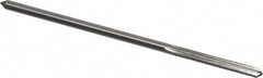 Interstate - 0.2045" High Speed Steel 6 Flute Chucking Reamer - Straight Flute, 0.2016" Straight Shank - Strong Tooling