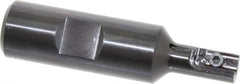 Carmex - 0.54" Cut Diam, 0.77" Max Depth of Cut, 3/4" Shank Diam, Indexable Thread Mill - Insert Style I/E, 14mm Insert Size, 1 Insert, Toolholder Style SR, 2.98" OAL - Strong Tooling