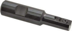 Carmex - 0.67" Cut Diam, 1.18" Max Depth of Cut, 3/4" Shank Diam, Indexable Thread Mill - Insert Style I/E, 14mm Insert Size, 1 Insert, Toolholder Style SR, 3.35" OAL - Strong Tooling