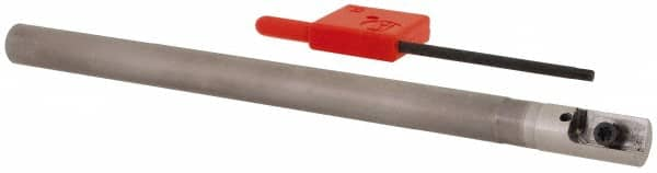 Carmex - 0.39" Cut Diam, 0.312" Shank Diam, Indexable Thread Mill - Insert Style I/E, 12mm Insert Size, 1 Insert, Toolholder Style SR, 5" OAL - Strong Tooling