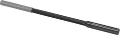 Interstate - 0.371" High Speed Steel 6 Flute Chucking Reamer - Straight Flute, 0.3105" Straight Shank - Strong Tooling