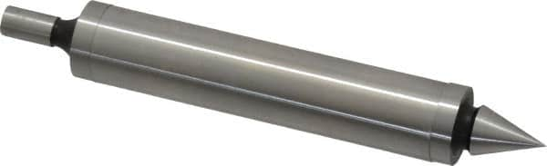 TESA Brown & Sharpe - 0.2" Head Diam, 1/2" Shank, Double End, Mechanical Edge Finder - Accurate to 0.0005", Conical and Cylindrical Contact - Strong Tooling