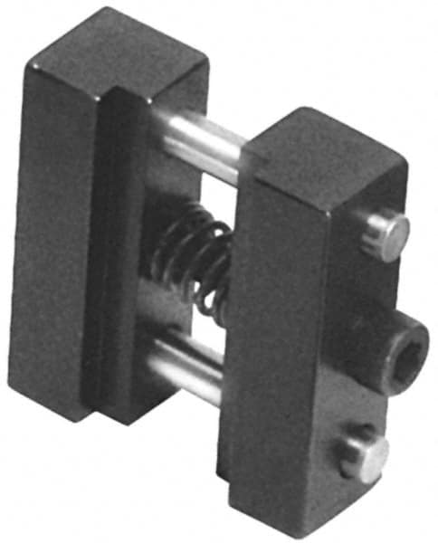 Gibraltar - 1 Piece Vise Work Stop - Steel, 1-1/2" Wide, 1/2" High - Strong Tooling