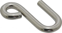 Ronstan - 13/32" Opening, 316 Stainless Steel Electropolished S-Hook - 550 Lb Capacity, 1/4" ID, 3/16" Wire, 1-3/4" OAL - Strong Tooling