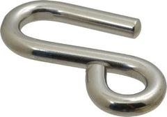 Ronstan - 19/32" Opening, 316 Stainless Steel Electropolished S-Hook - 1,760 Lb Capacity, 5/8" ID, 3/8" Wire, 3-7/16" OAL - Strong Tooling