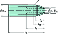 393CGP200672 CORO GRIP PENCIL COLLET - Strong Tooling