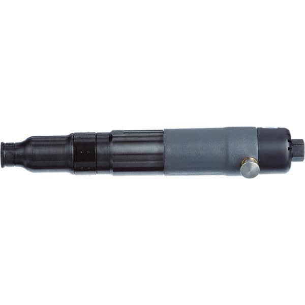 Ingersoll-Rand - 1/4" Bit Holder, 800 RPM, Inline Handle Air Screwdriver - 1-1/4 to 8.3 Ft/Lb Torque, 30 CFM - Strong Tooling