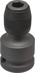 Wera - 1/2" Drive, 5/16" Insert, Hex Drive Bit Adapter - Quick Release, 1-15/16" OAL - Strong Tooling