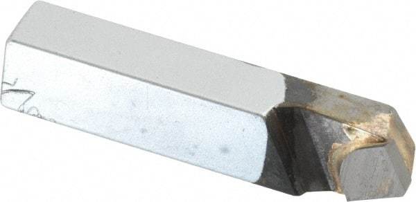 Made in USA - 1/2 x 1/2" Shank, Square Shank Boring Single Point Tool Bit - TSC-8, Grade K68 - Exact Industrial Supply