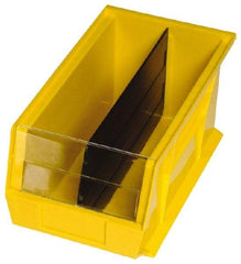 Quantum Storage - 9" Wide x 6.8" High, Black Bin Divider - Use with Quantum Storage Systems - QUS 239CON - Strong Tooling