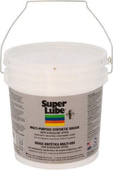 Synco Chemical - 5 Lb Pail Synthetic General Purpose Grease - Translucent White, Food Grade, 450°F Max Temp, NLGIG 2, - Strong Tooling