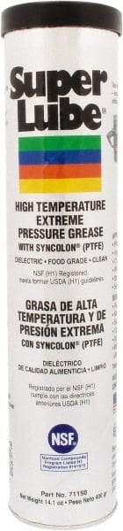 Synco Chemical - 400 g Cartridge Synthetic Extreme Pressure Grease - Translucent White, Extreme Pressure, Food Grade & High Temperature, 475°F Max Temp, NLGIG 2, - Strong Tooling