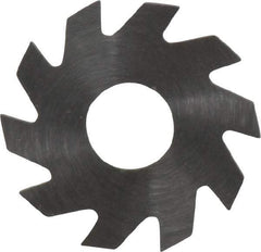 RobbJack - 3/4" Diam x 0.0312" Blade Thickness x 1/4" Arbor Hole Diam, 10 Tooth Slitting and Slotting Saw - Arbor Connection, Right Hand, Uncoated, Solid Carbide, Concave Ground - Strong Tooling