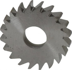 RobbJack - 3/4" Diam x 1/8" Blade Thickness x 1/4" Arbor Hole Diam, 20 Tooth Slitting and Slotting Saw - Arbor Connection, Right Hand, Uncoated, Solid Carbide, Concave Ground - Strong Tooling