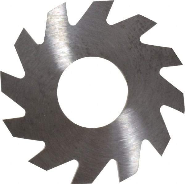 RobbJack - 1" Diam x 1/16" Blade Thickness x 3/8" Arbor Hole Diam, 12 Tooth Slitting and Slotting Saw - Arbor Connection, Right Hand, Uncoated, Solid Carbide, Concave Ground - Strong Tooling