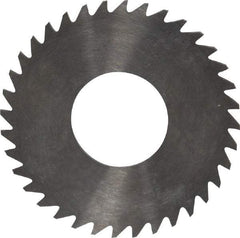 RobbJack - 1-1/4" Diam x 0.04" Blade Thickness x 1/2" Arbor Hole Diam, 36 Tooth Slitting and Slotting Saw - Arbor Connection, Right Hand, Uncoated, Solid Carbide, Concave Ground - Strong Tooling